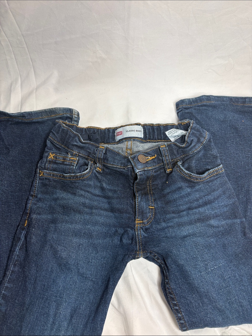Wrangler Kids Dark Blue Denim Jeans